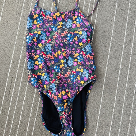 Jolyn - Jackson Tie-Back Training Suit, Pressed Print, Size 34, Good Condition! - Picture 2 of 5